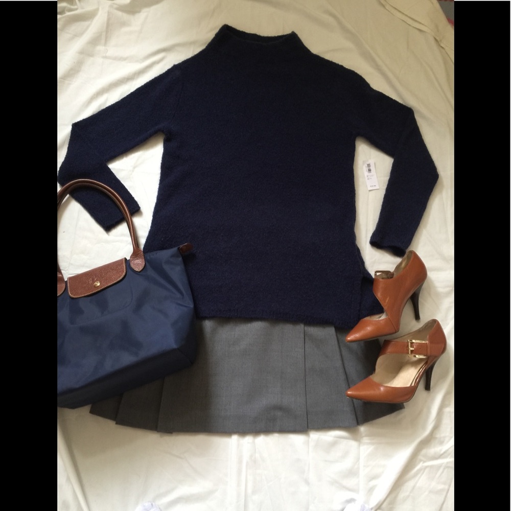 Mock Turtleneck Sweater